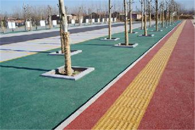 彩色透水混凝土市政路面施工設計鋪裝工程