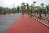 彩色透水混凝土市政藝術地坪施工設計鋪裝工程